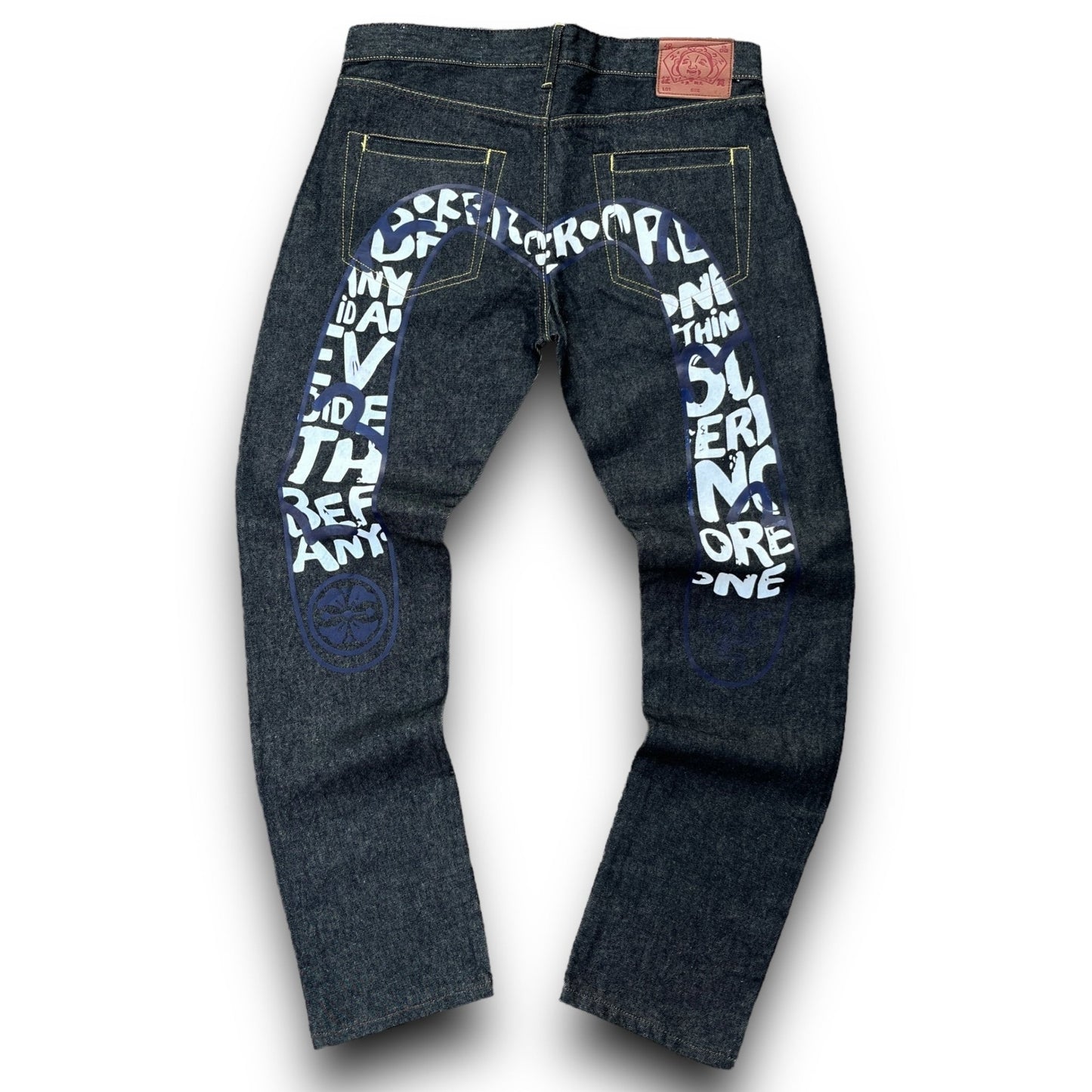 Evisu Daicock Embroidered Jeans (L) - Roogsvintage