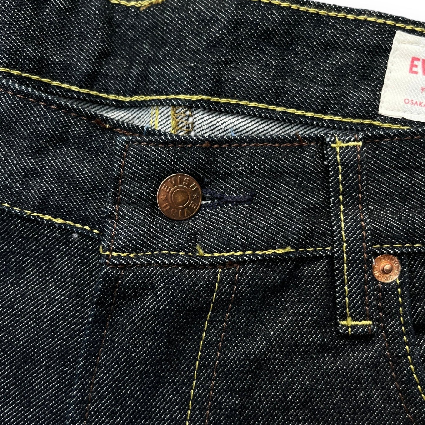 Evisu Daicock Embroidered Jeans (L) - Roogsvintage