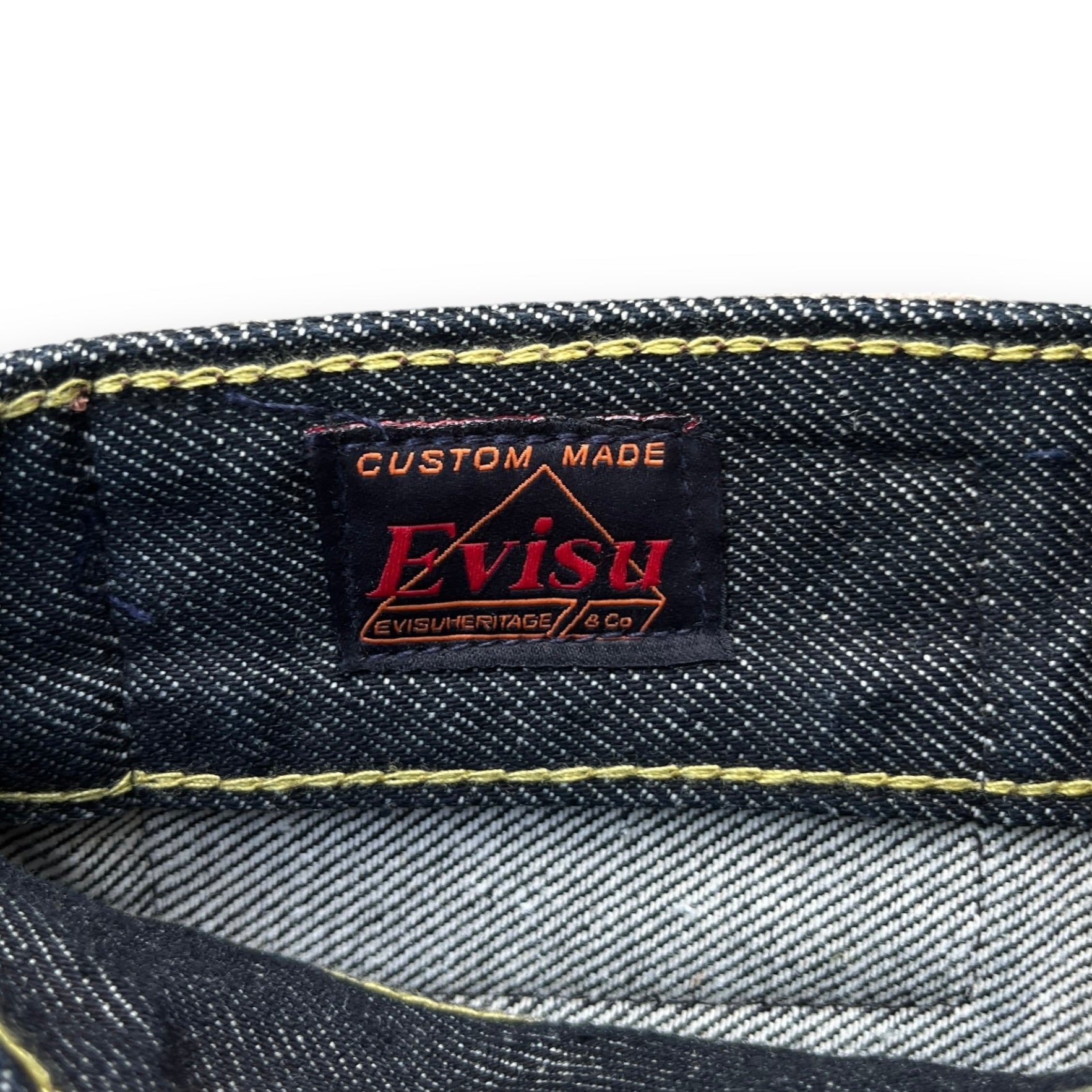 Evisu Daicock Embroidered Jeans (L) - Roogsvintage