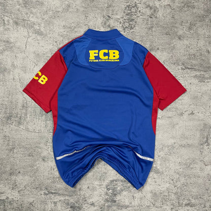 FC Barcelona Fahrrad Trikot 1/4 Zipper (S) - Roogsvintage