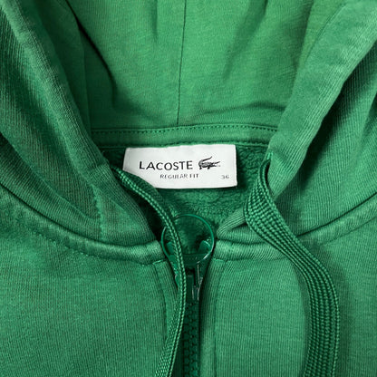 Lacoste Zipper Hoodie (S) - Roogsvintage