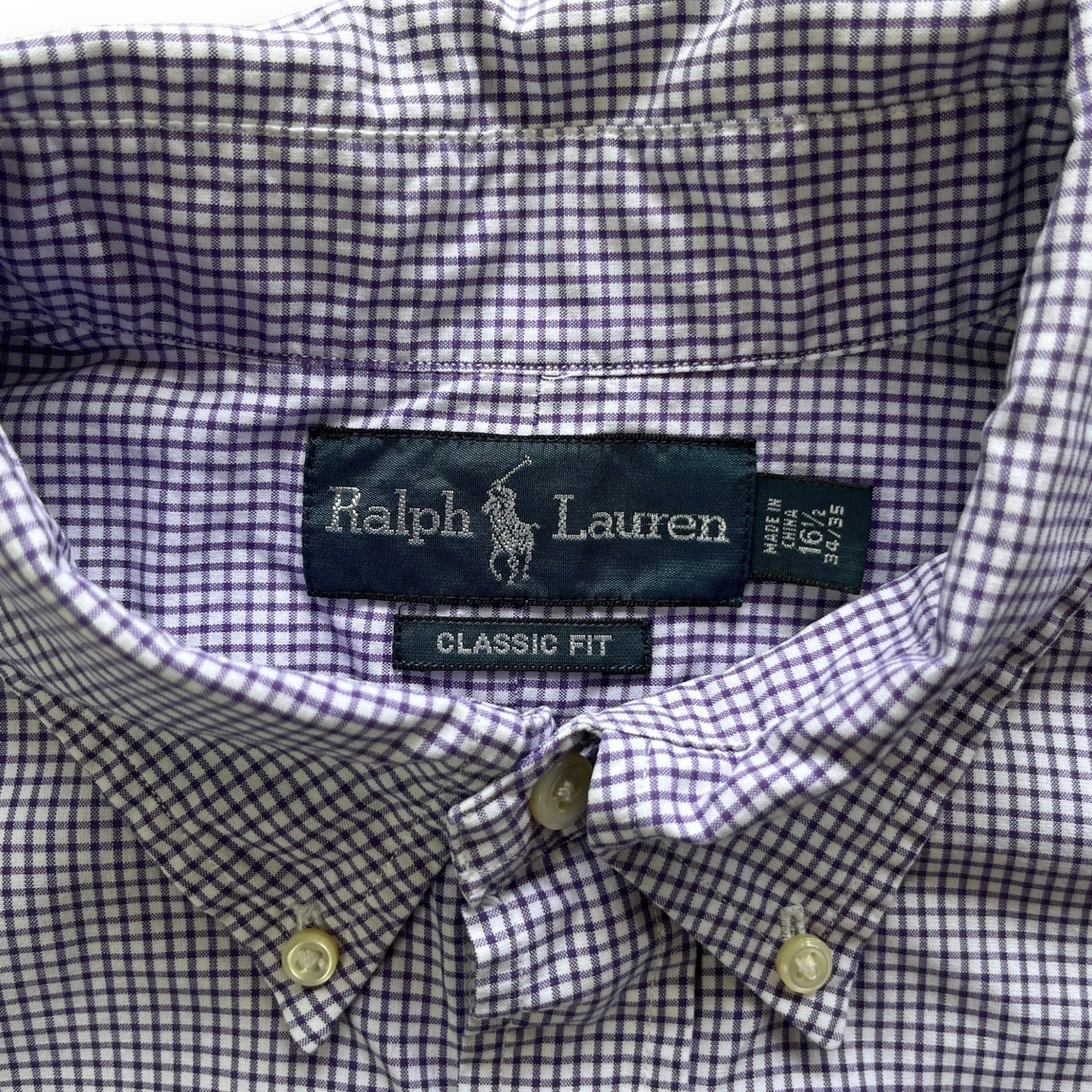 Ralph Lauren Hemd (L) Kariert - Roogsvintage