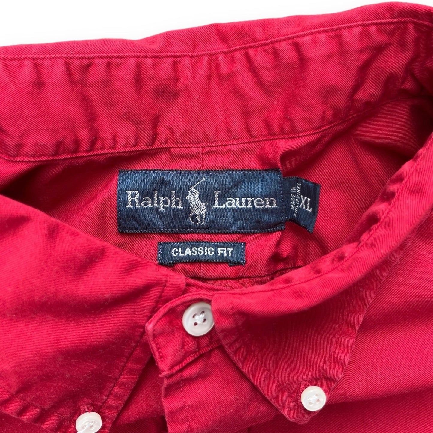 Ralph Lauren Hemd (XL) Rot - Roogsvintage