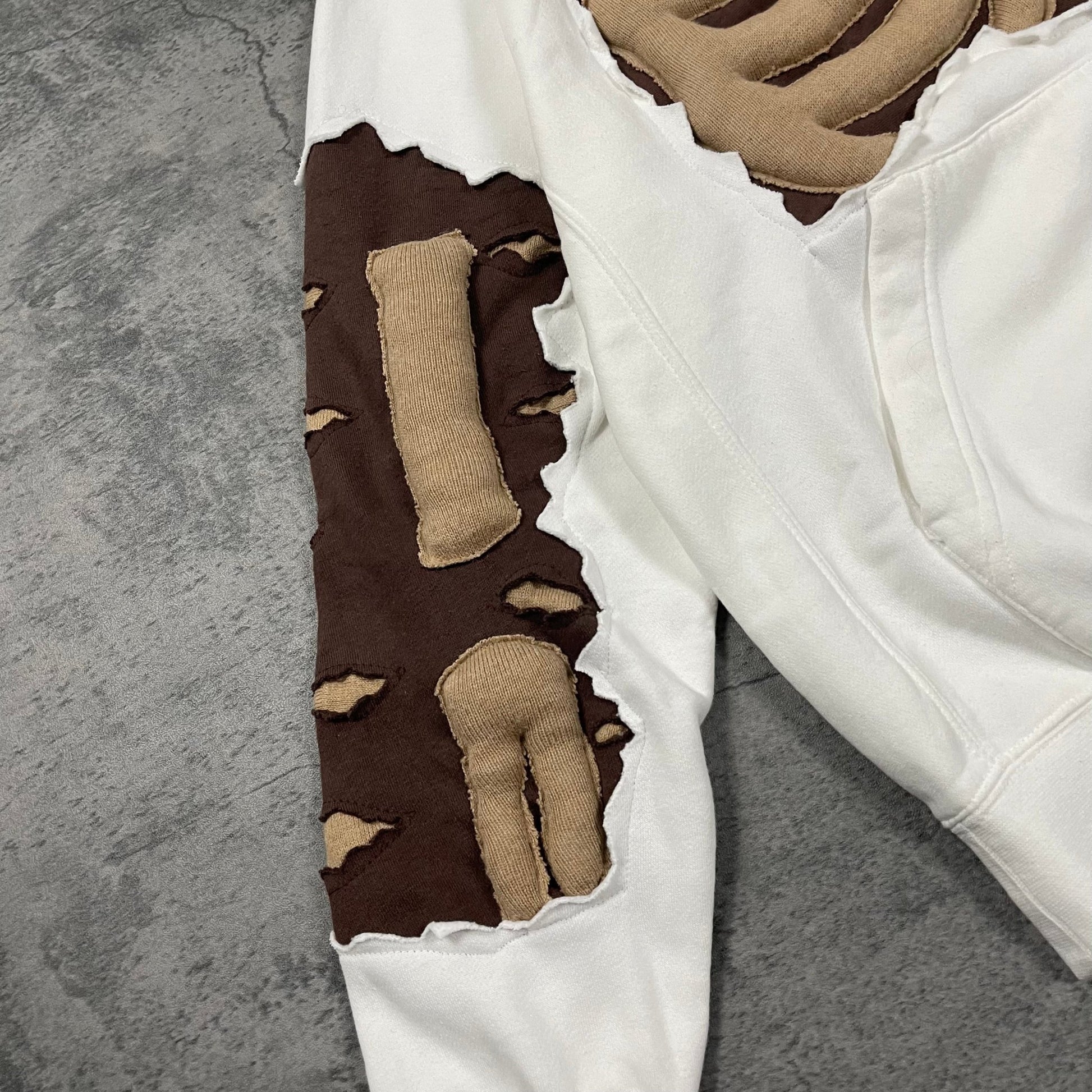 Reworked Nike Hoodie Bones (M) - Roogsvintage