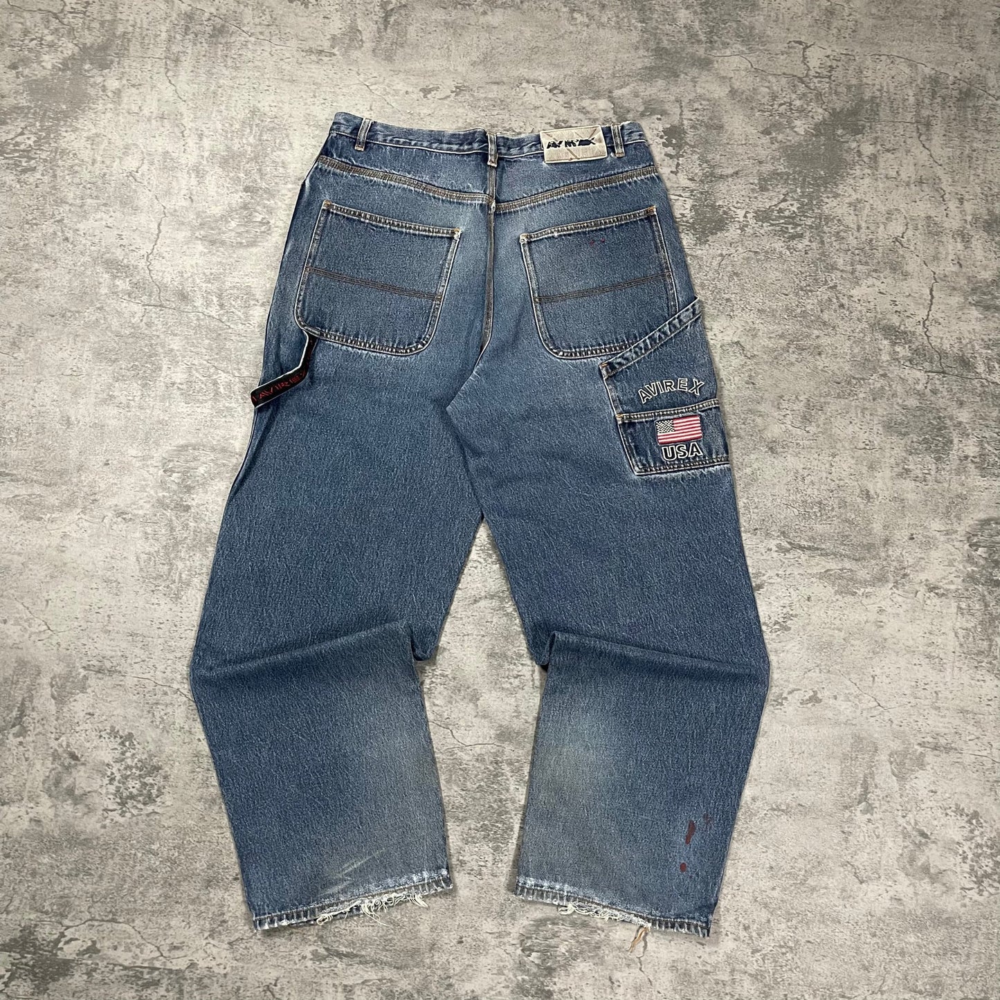 Vintage Avirex Baggy Jeans (XL) - Roogsvintage