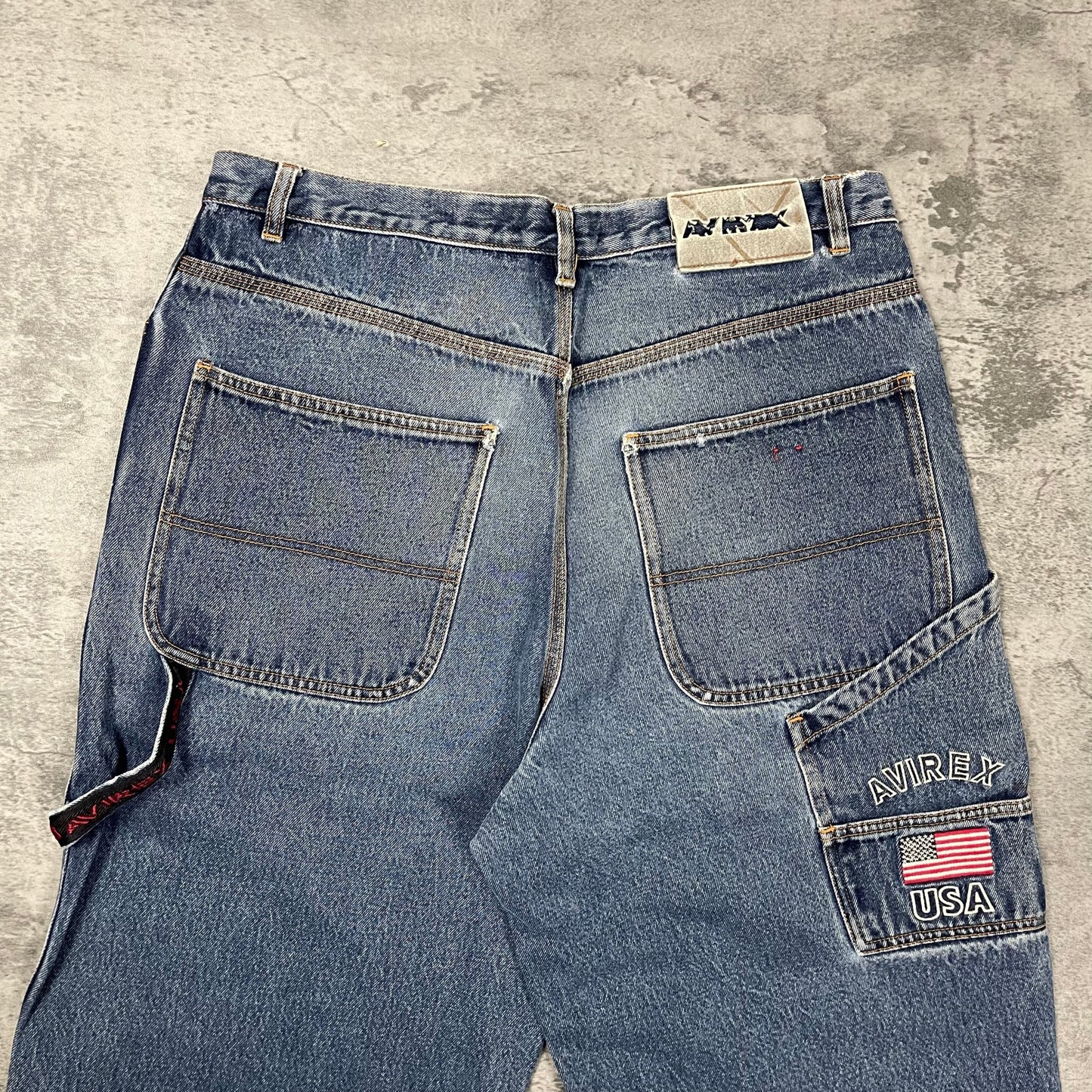 Vintage Avirex Baggy Jeans (XL) - Roogsvintage