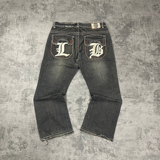 Vintage Bootcut Hip Hop Jeans (M) - Roogsvintage