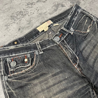 Vintage Bootcut Hip Hop Jeans (M) - Roogsvintage