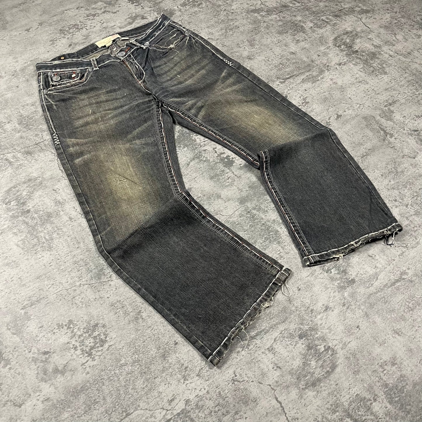 Vintage Bootcut Hip Hop Jeans (M) - Roogsvintage