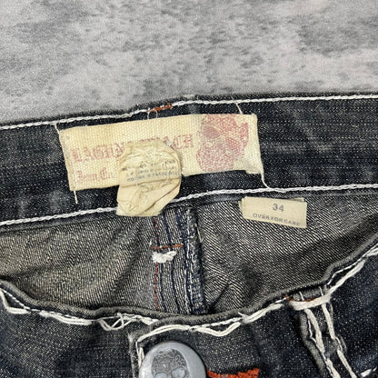 Vintage Bootcut Hip Hop Jeans (M) - Roogsvintage