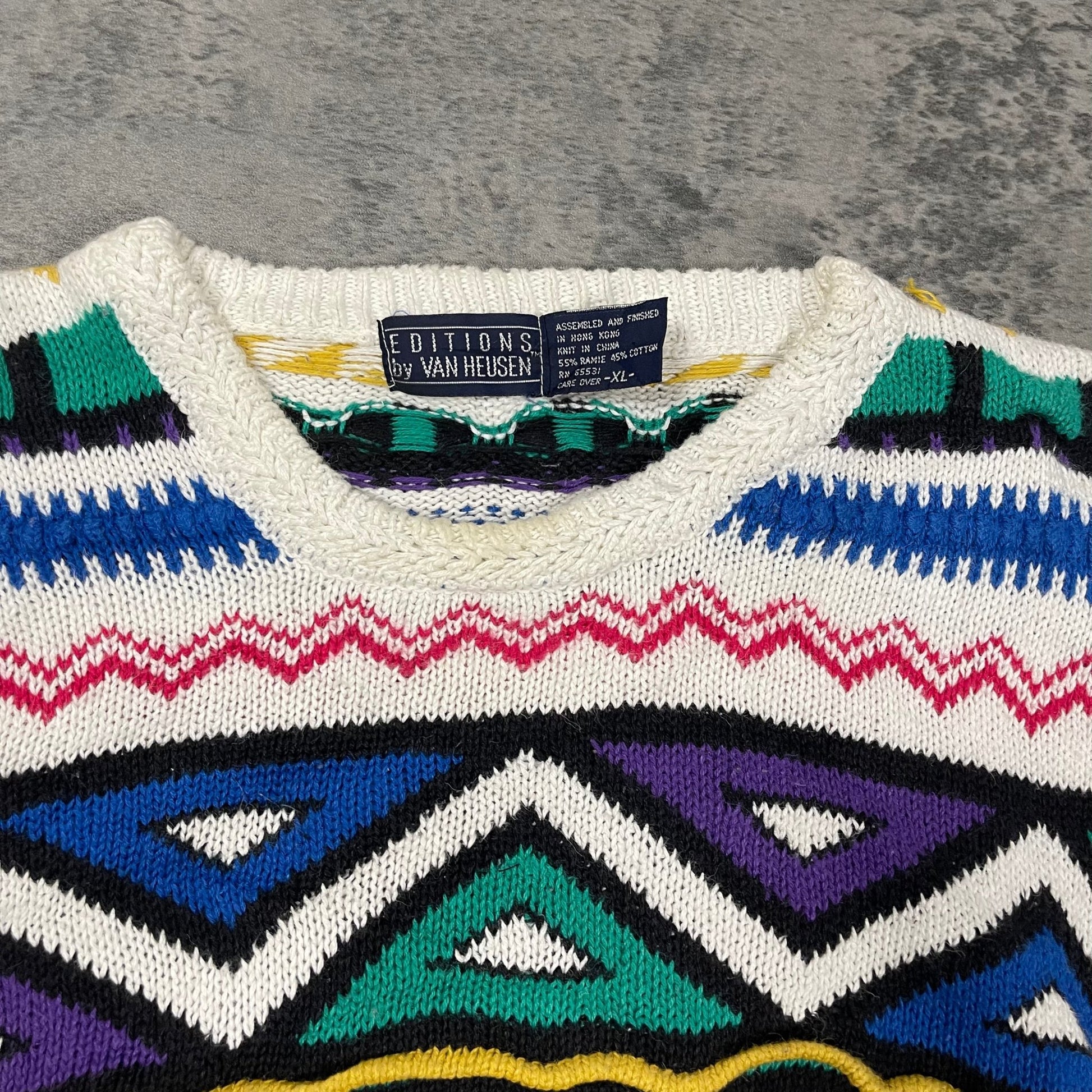 Vintage Coogi Style Strickpullover (L) - Roogsvintage