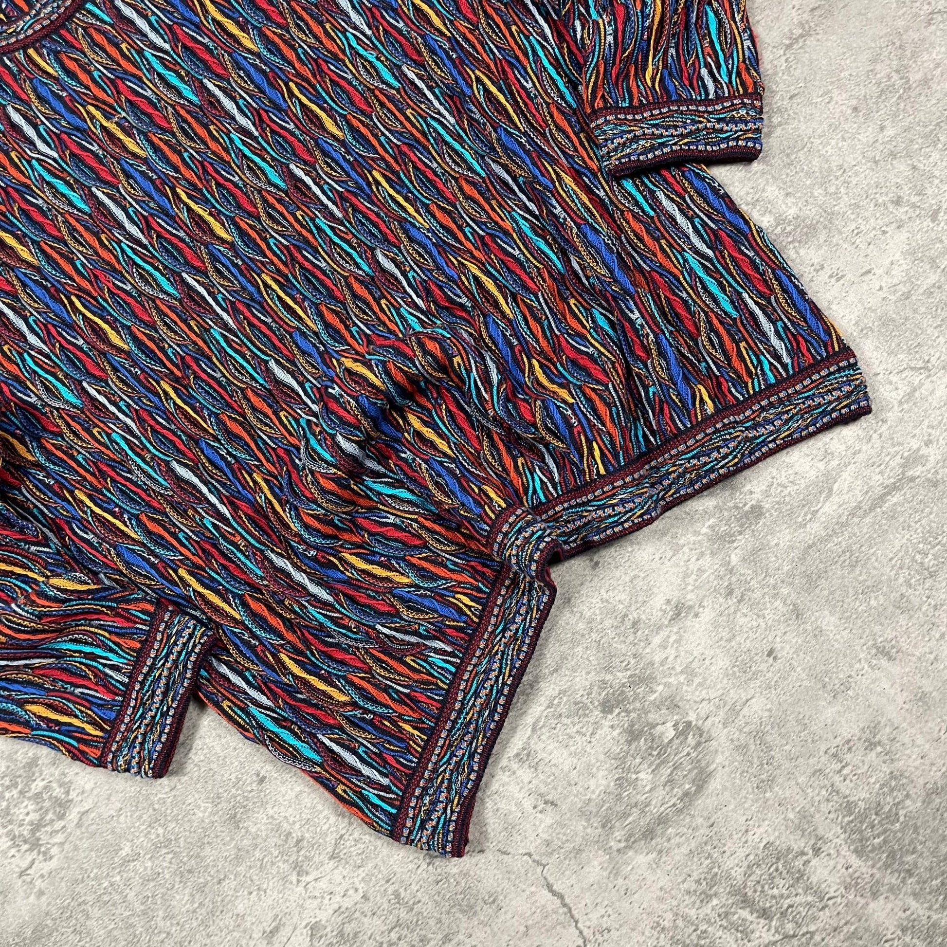 Vintage Coogi Style Strickpullover (XL) - Roogsvintage