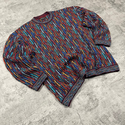 Vintage Coogi Style Strickpullover (XL) - Roogsvintage