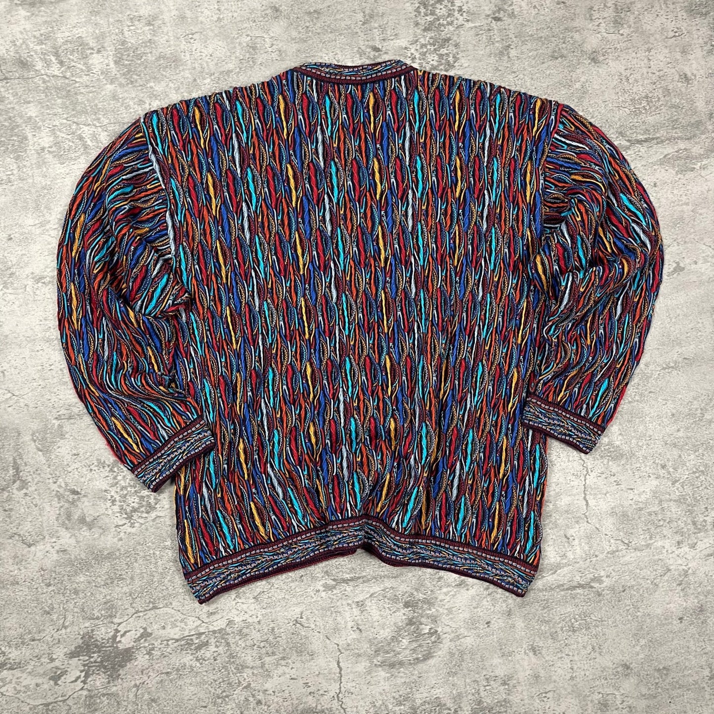 Vintage Coogi Style Strickpullover (XL) - Roogsvintage