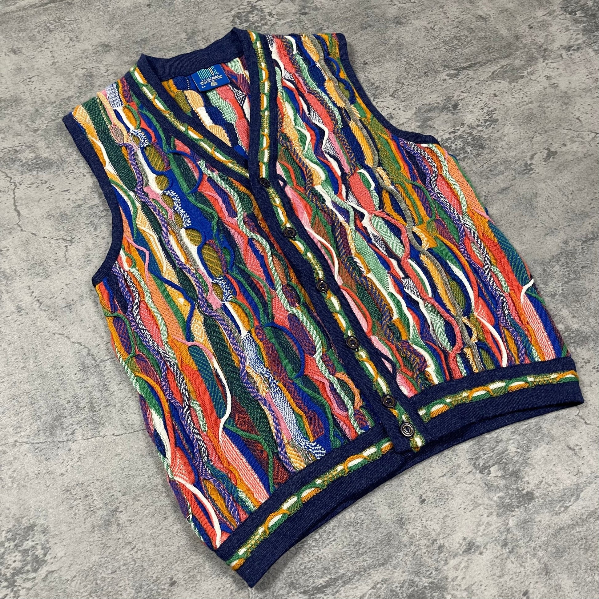 Vintage Coogi Style Weste (L - XL) - Roogsvintage