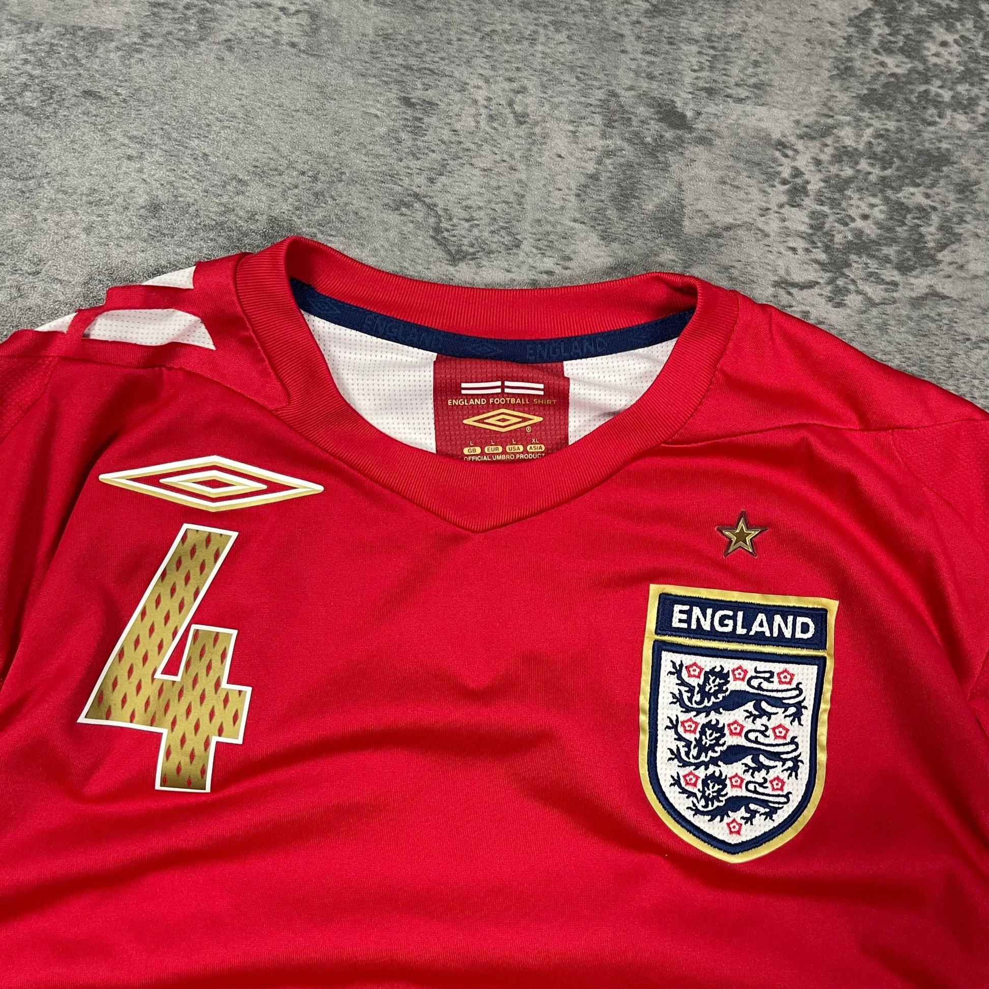 Vintage England Gerrad Trikot (L) - Roogsvintage