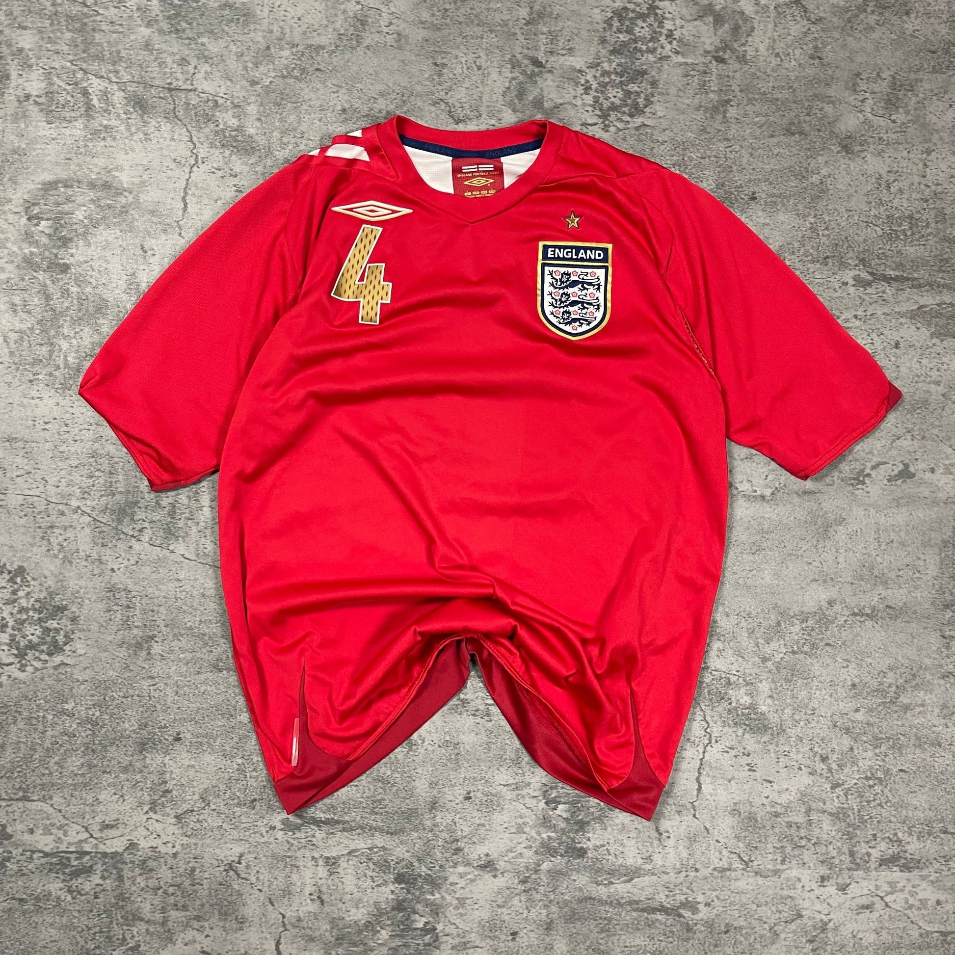 Vintage England Gerrad Trikot (L) - Roogsvintage