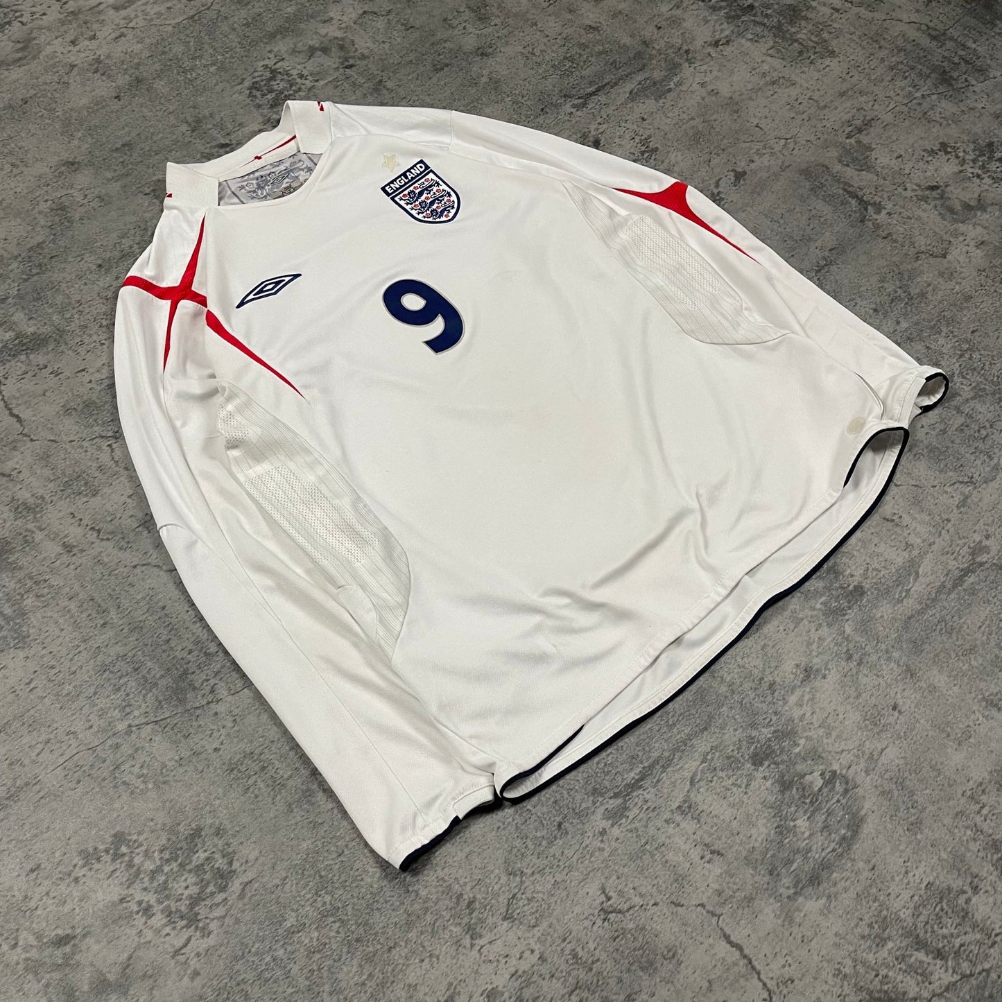 Vintage England Rooney Trikot (M - L) - Roogsvintage