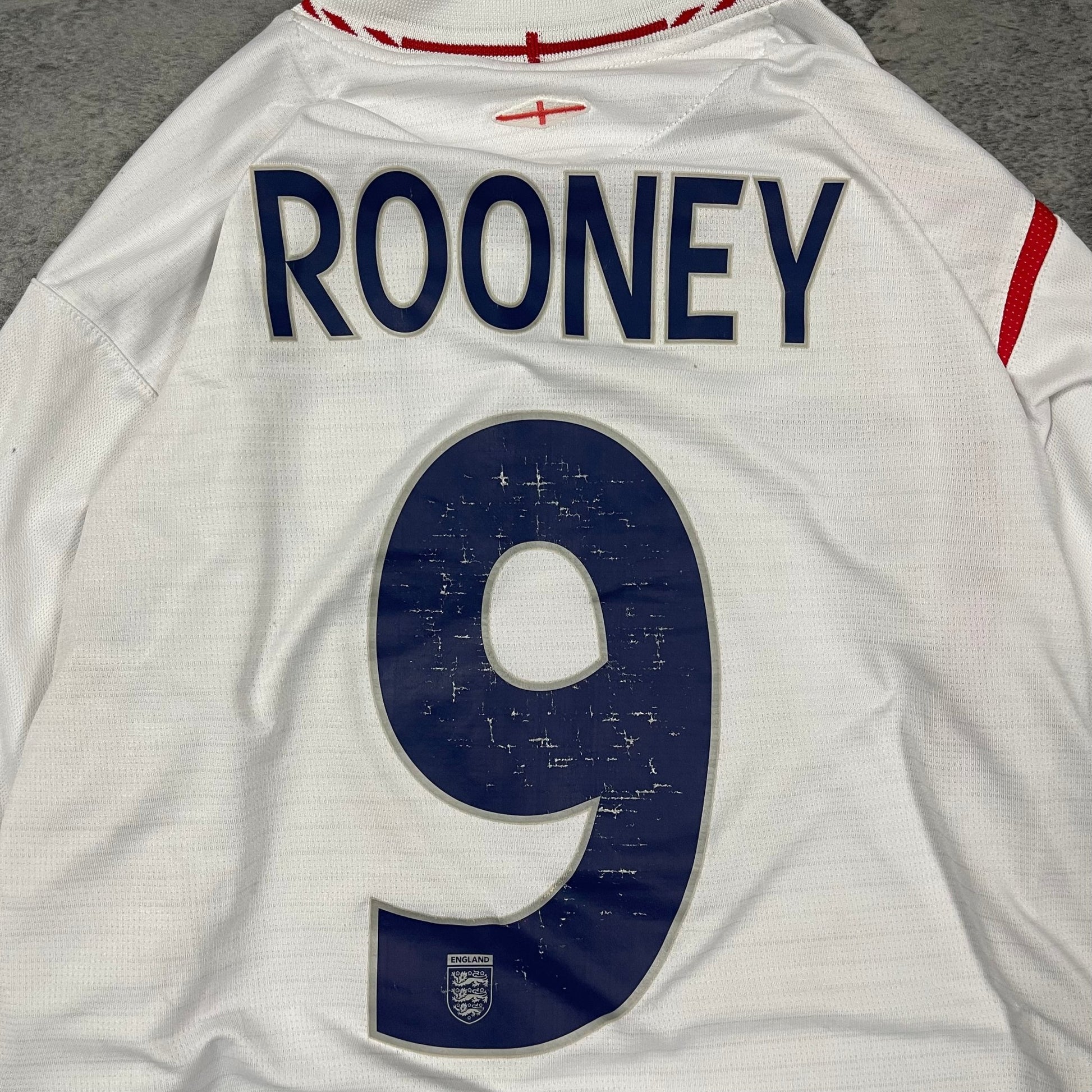 Vintage England Rooney Trikot (M - L) - Roogsvintage