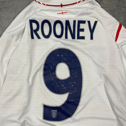 Vintage England Rooney Trikot (M - L) - Roogsvintage