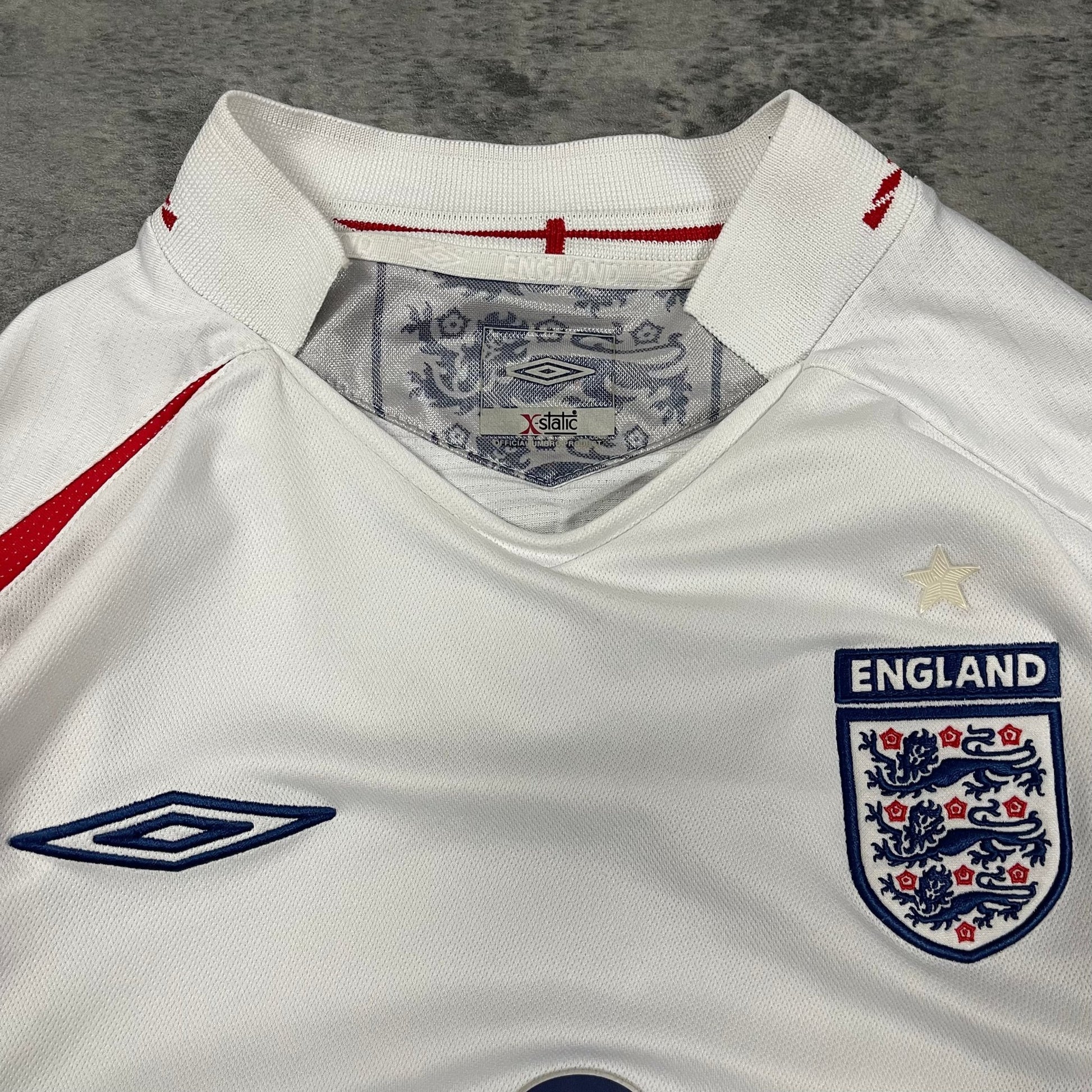 Vintage England Rooney Trikot (M - L) - Roogsvintage