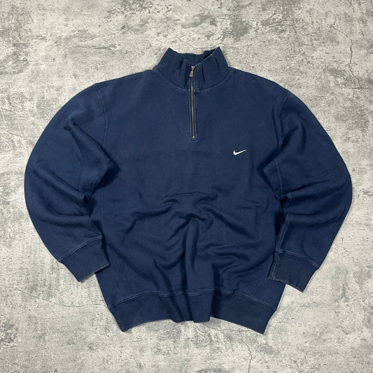 Vintage Nike 1/4 Zip Sweater 00s (XL) - Roogsvintage