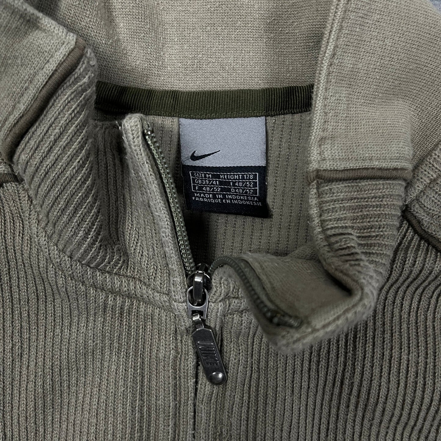 Vintage Nike Zipper Strickpullover 00s (M) - Roogsvintage