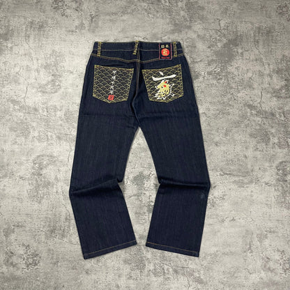 Vintage Nippon Blue Straight Fit Jeans (S - M) - Roogsvintage