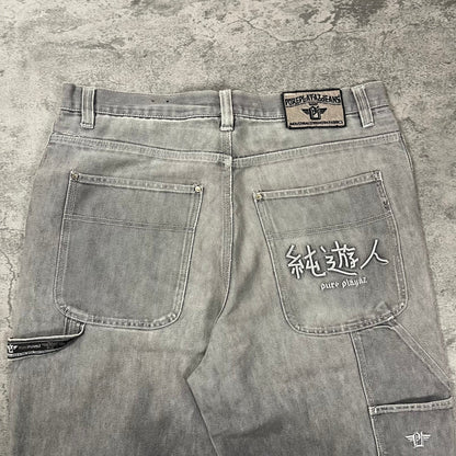 Vintage Pure Playaz Baggy Jeans (L) - Roogsvintage