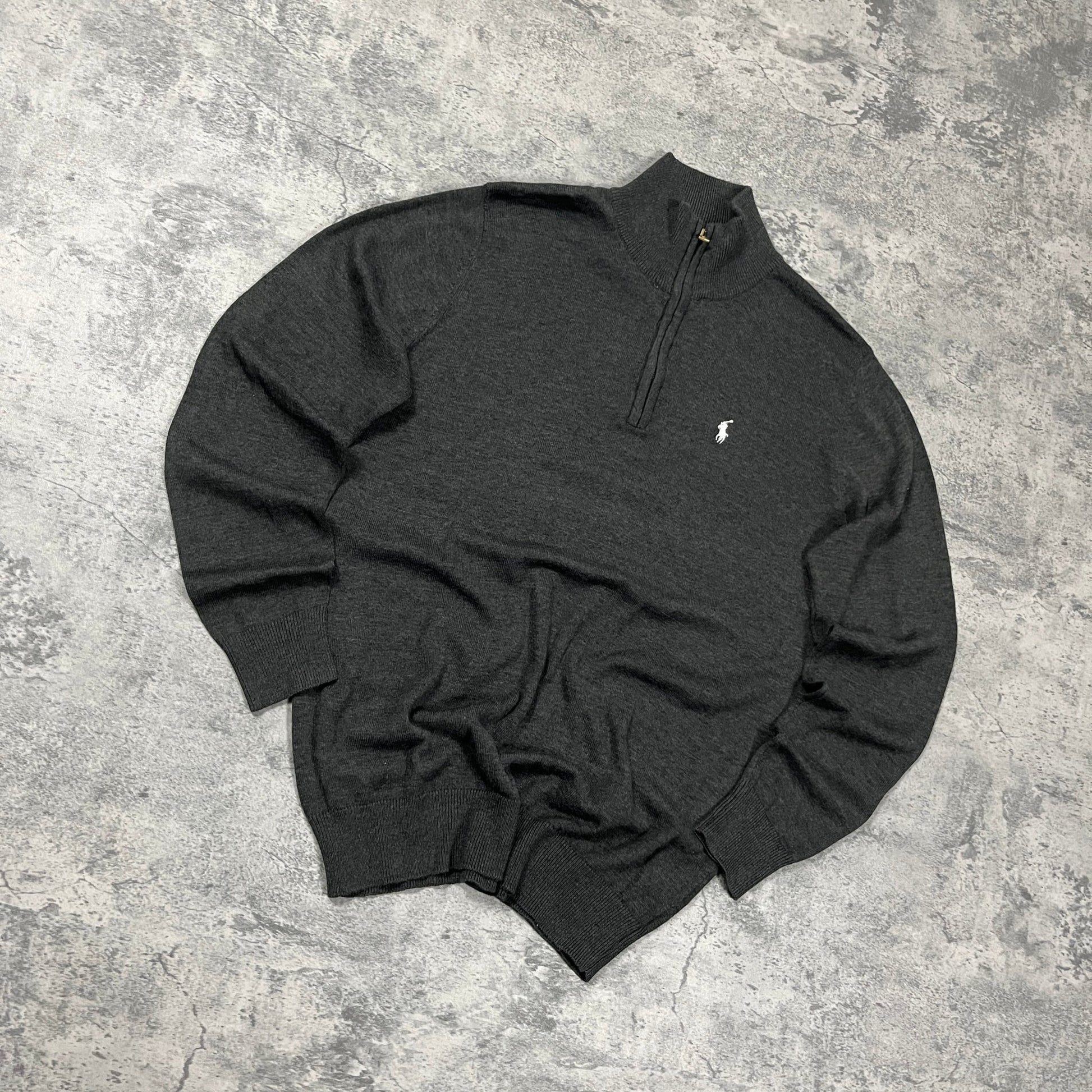 Vintage Ralph Lauren 1/4 Zipper Sweater (L) - Roogsvintage