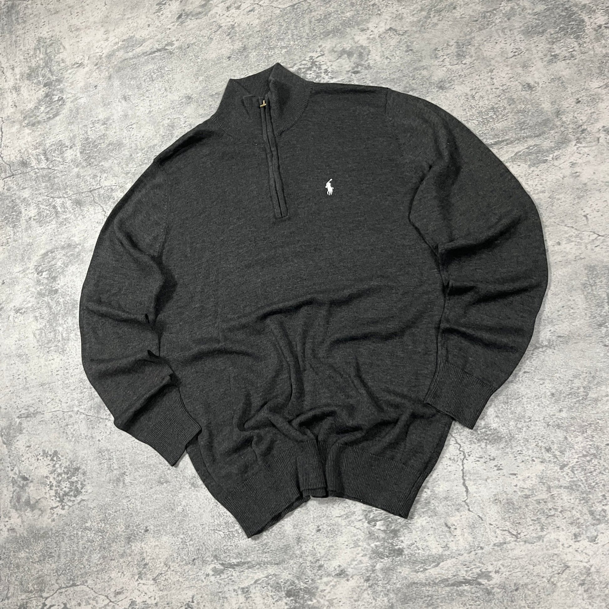 Vintage Ralph Lauren 1/4 Zipper Sweater (L) - Roogsvintage