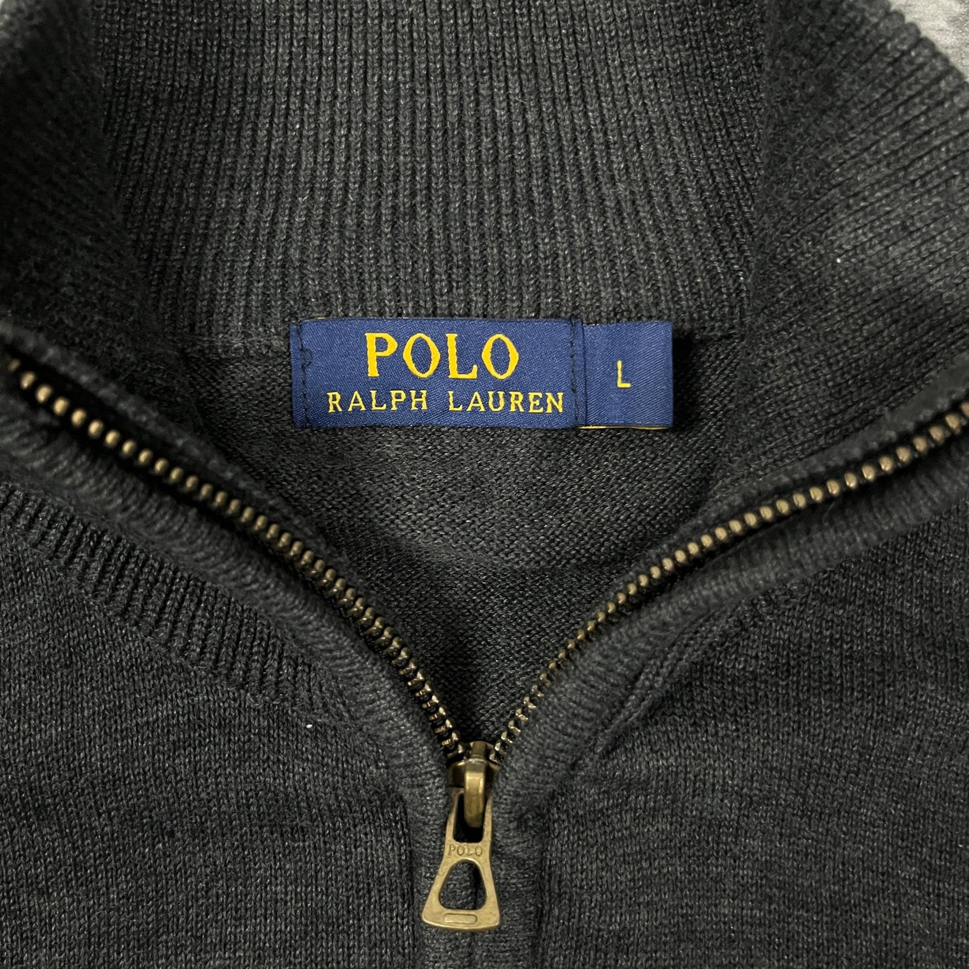 Vintage Ralph Lauren 1/4 Zipper Sweater (L) - Roogsvintage