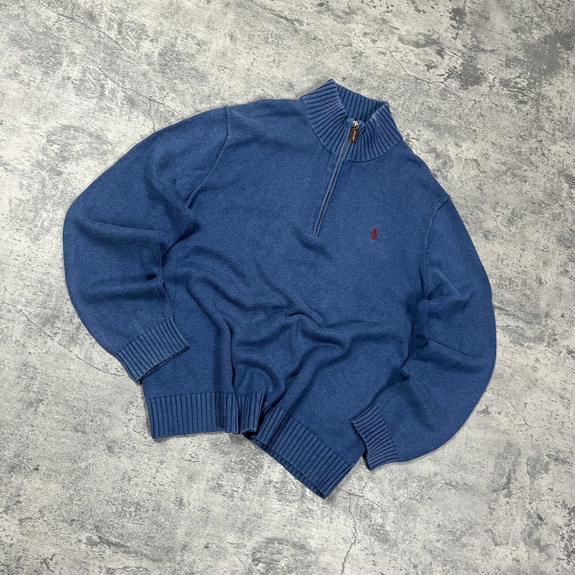 Vintage Ralph Lauren 1/4 Zipper Sweater (M - L) - Roogsvintage