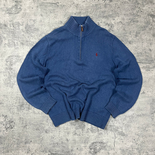 Vintage Ralph Lauren 1/4 Zipper Sweater (M - L) - Roogsvintage