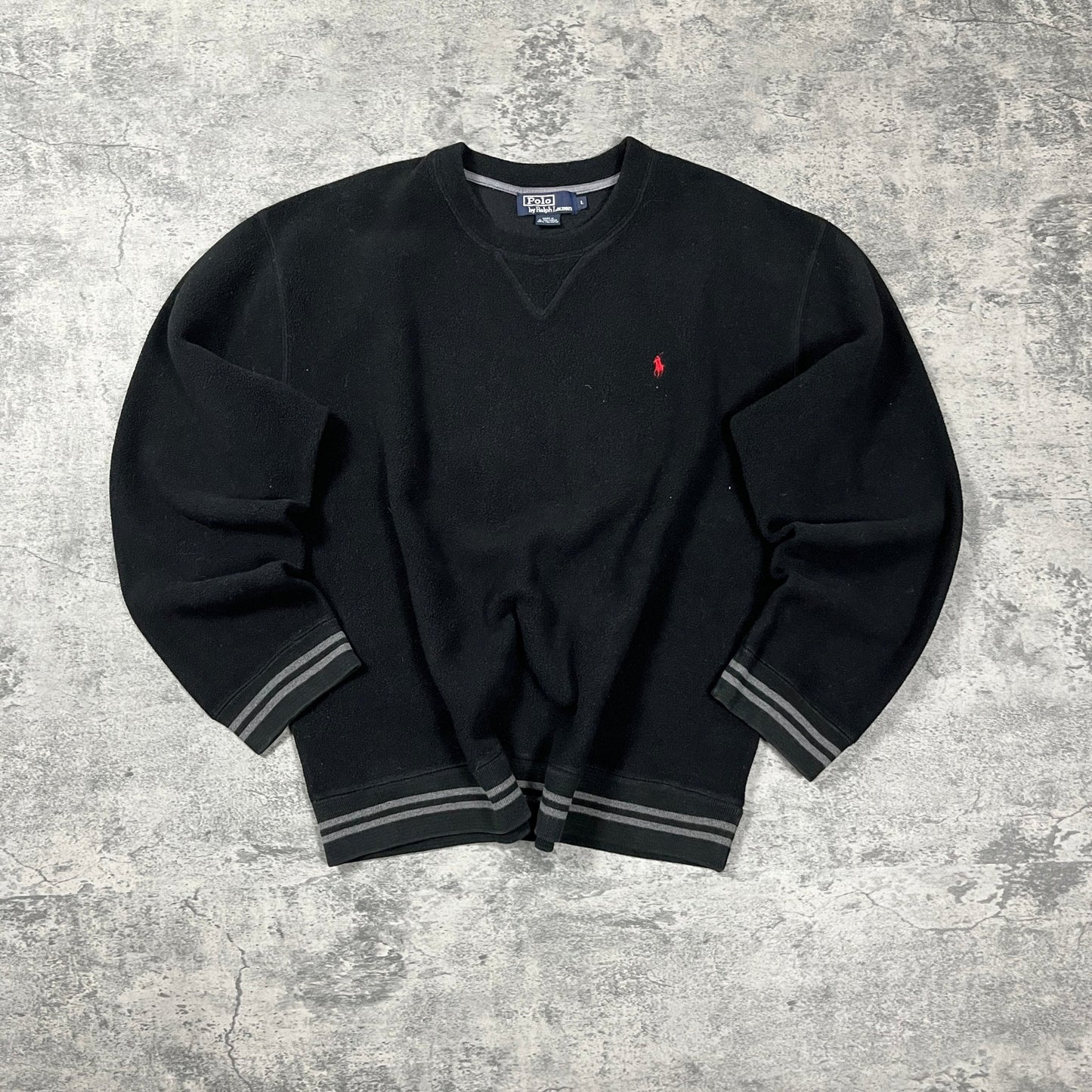 Vintage Ralph Lauren Fleece Sweater (L) - Roogsvintage