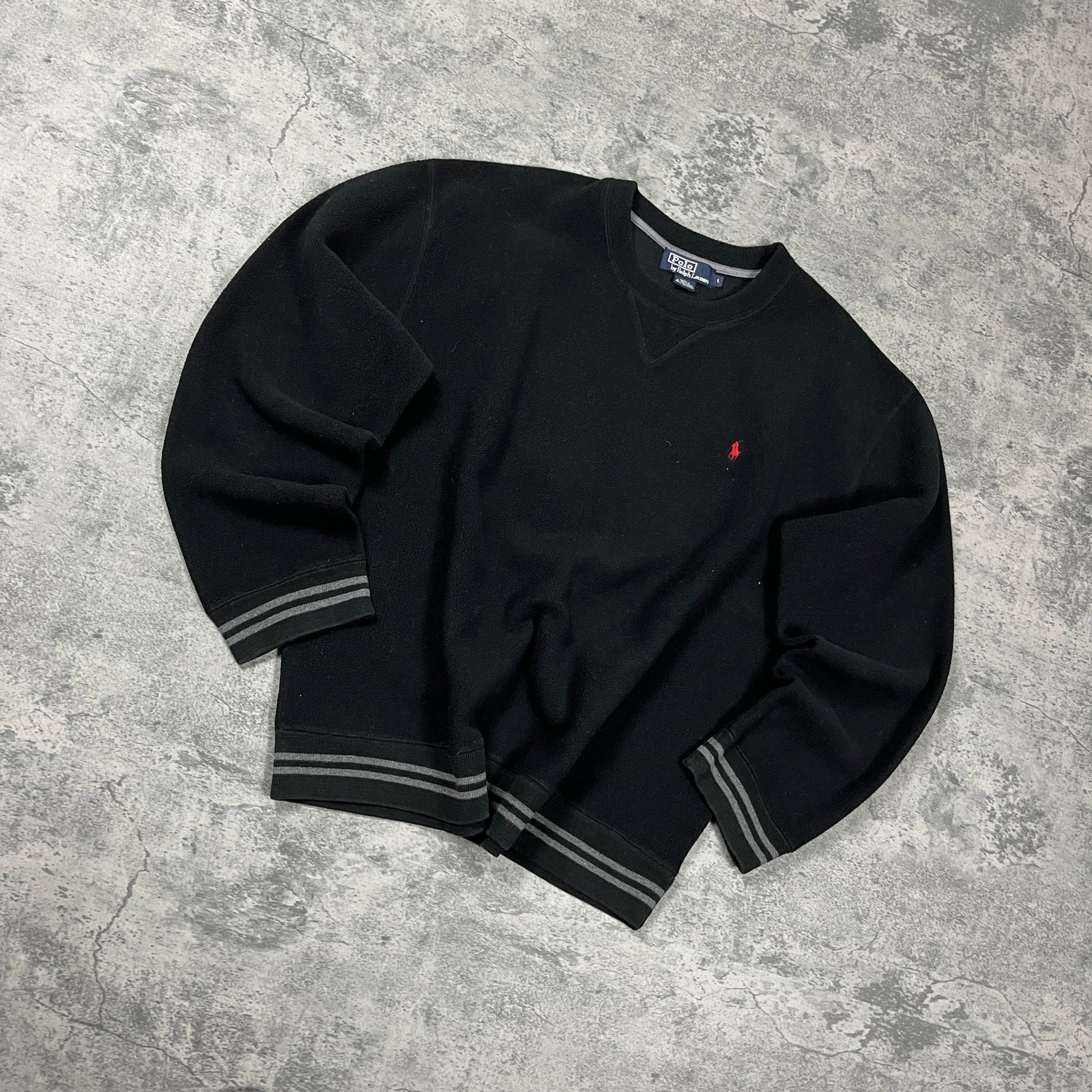 Vintage Ralph Lauren Fleece Sweater (L) - Roogsvintage