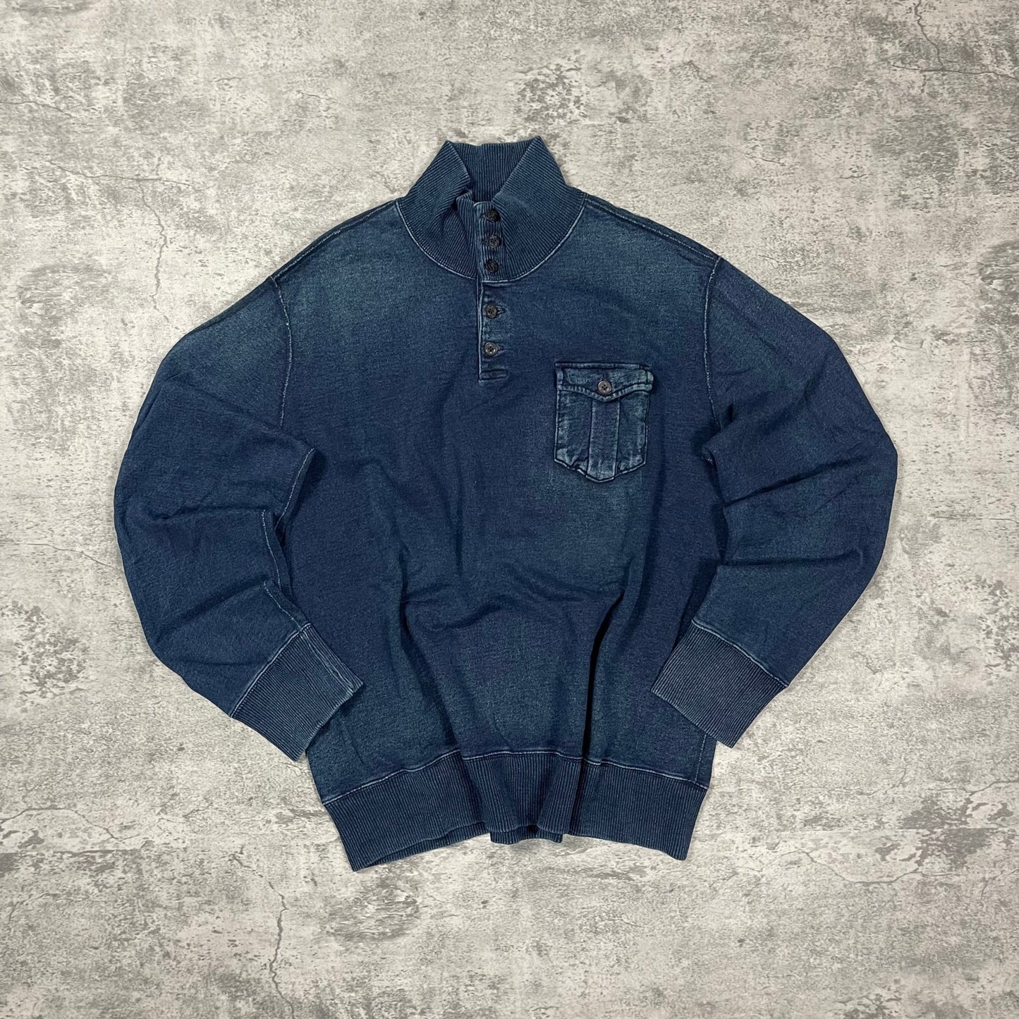 Vintage Ralph Lauren Sweatshirt (L) Marineblau - Roogsvintage