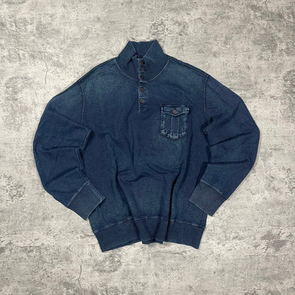 Vintage Ralph Lauren Sweatshirt (L) Marineblau - Roogsvintage