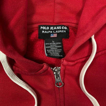 Vintage Ralph Lauren Zipper Hoodie (L) - Roogsvintage