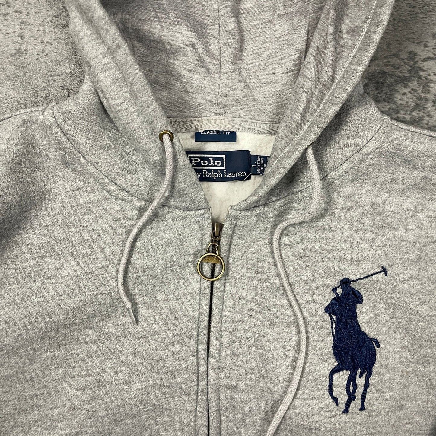 Vintage Ralph Lauren Zipper Hoodie (L) - Roogsvintage