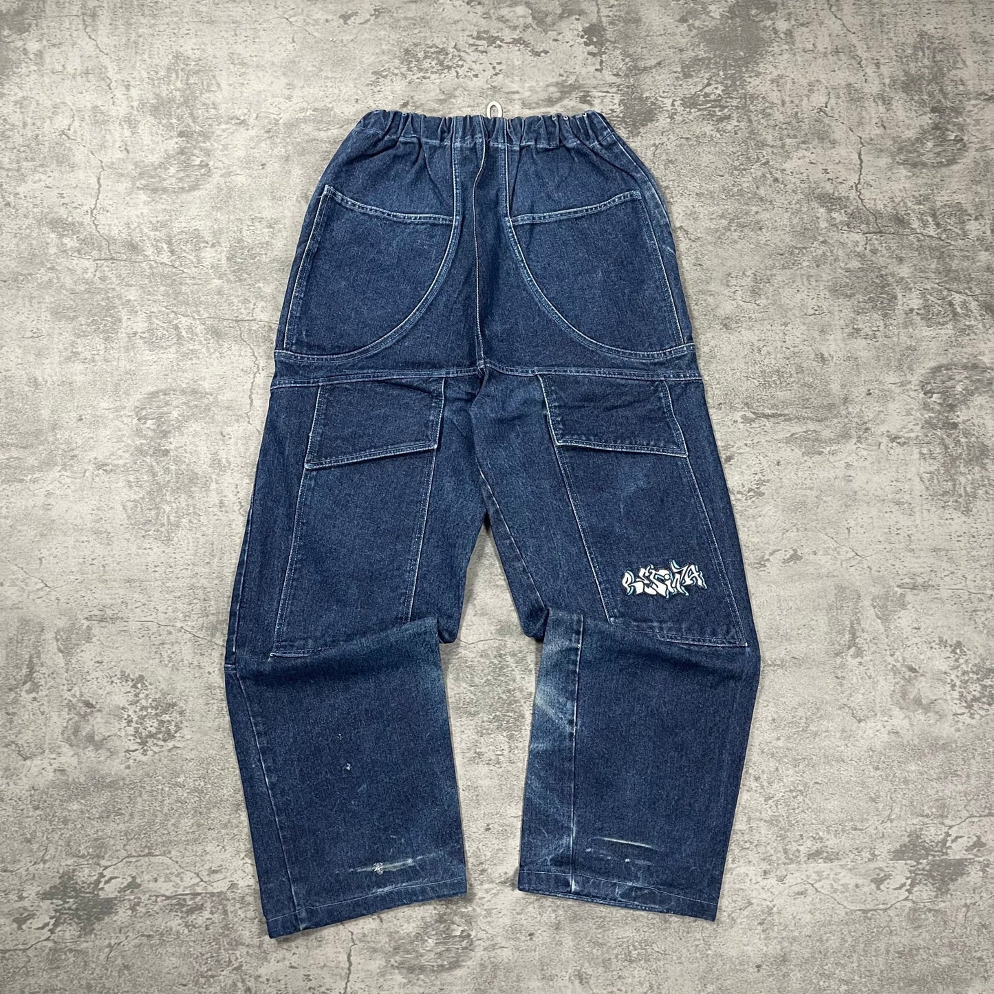 Vintage Resina Streetwear Baggy Jeans (M - L) - Roogsvintage