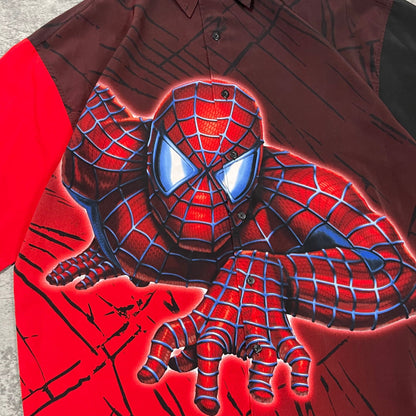 Vintage Spiderman Poloshirt (XXL) - Roogsvintage