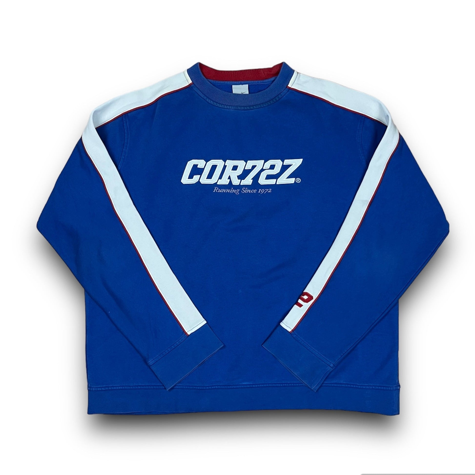 Vintage Nike COR72Z Sweater 00er (XL) Blau – Roogsvintage